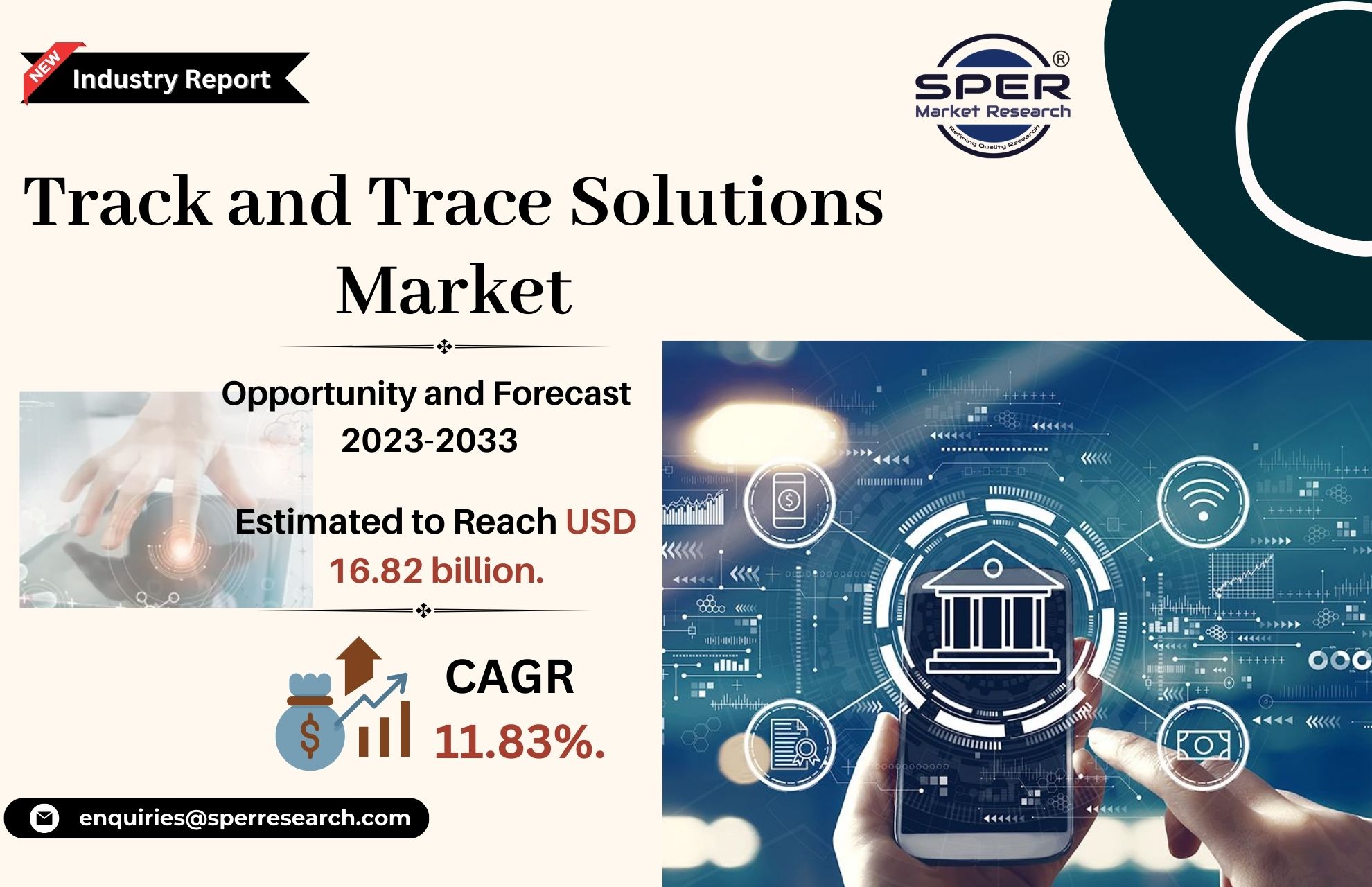 Track and Trace Solutions Market Growth and Share, Challenges, Future Opportunities and Forecast till 2033: SPER Market Research